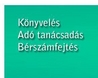 Teljeskörű könyvelés, bérszámfejtés